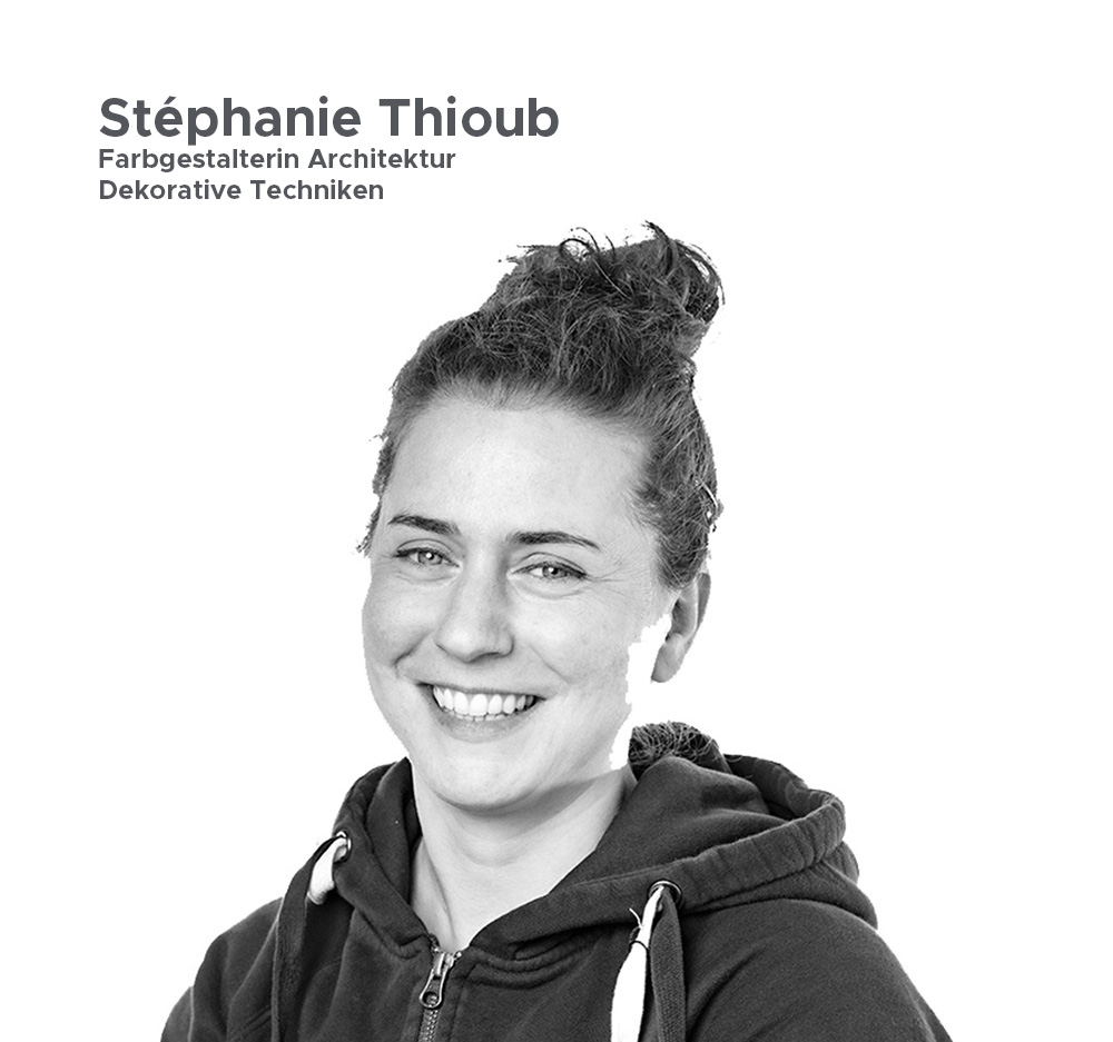 Stéphanie Thioub Farbgestalterin HF Architektur und Dekorationsmalerin